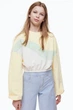 Світшот світло-жовтий Кольоровий блок H&M 170см (400093225) - зображення 4