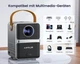 Проектор WiMiUS P61 HD Wi-Fi Bluetooth (102205180) - Уценка - изображение 2