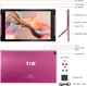 Планшет 10" TJD 1011QU 2/64Gb 4 ядра Android 12 6000 mAh Розовый - изображение 3