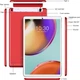 Планшет 10" Duoduogo T30 Pro 4/64Gb 4 ядра Android 11 6000 mAh Красный - изображение 3
