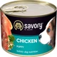 Упаковка влажного корма для собак Savory Dog All breeds Puppy курица 200 г х 6 шт (2700000029855) - изображение 2