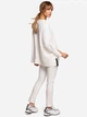 Bluza damska bez kaptura oversize Made Of Emotion M491 S/M Ecru (5903068475009) - obraz 6