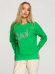 Bluza damska bez kaptura Made Of Emotion M693 M Zielona (5903887672931) - obraz 1