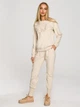 Bluza damska bez kaptura Made Of Emotion M693 2XL Jasnobeżowa (5903887672917) - obraz 5