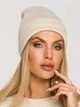 Шапка жіноча Made Of Emotion M709 One size Світло-бежева (5903887671293) - зображення 1