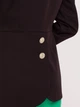 Marynarka damska Made Of Emotion M665 S Czarna (5903887663151) - obraz 6