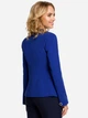 Marynarka damska Made Of Emotion M051 L Niebieska (5902041110135) - obraz 2