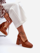 Loafersy Inna Marka Alisa 37 Camel (5905677655643) - obraz 5