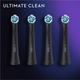 Końcówki do szczoteczki Oral-b Braun iO Ultimate Clean Czarne, 6 szt. (4210201428749) - obraz 4