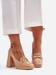 Loafersy Inna Marka Rouse 41 Nude (5905677655360) - obraz 4