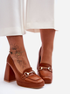 Loafersy Inna Marka Rouse 39 Camel (5905677655568) - obraz 4