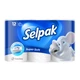 Папiр туалетний SELPAK 12 шт білий - зображення 1