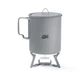 Пальник твердопаливний, розкладний 84х29см, титан Esbit Titanium Solid Fuel Stove ST11.5-TI - изображение 3