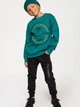 Детские спортивные штаны-джогеры Coccodrillo Everyday Boy A ZC3120101VBA-021 92 см Черные (5904986182673) - изображение 5