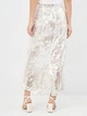 Юбка Zara 7697/047/808 L Молочная с пайеткыми (07697047808046) - изображение 2