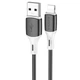 Дата-кабель Borofone BX79 USB to Lightning (1m) Черный - изображение 3