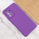 Протиударний чохол TPU GETMAN Liquid Silk Full Camera для Samsung Galaxy A52 4G / A52 5G / A52s Фіолетовий / Purple - зображення 4
