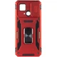 Удароміцний чохол Epik Camshield Army Ring на Xiaomi Redmi 10C Червоний / Red - зображення 4