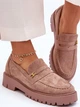 Loafersy Inna Marka Esperta 39 Brązowe (5905677646054) - obraz 2