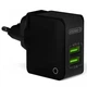 Зарядний пристрій Intaleo TCA242 (2USB2,4A) (black) (1283126491733) - изображение 1
