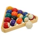 Більярдні кулі для пулу Zelart Elite Billiard Balls Game 8877 57.2 мм - зображення 3