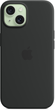 Панель Apple MagSafe Silicone Case для Apple iPhone 15 Black (MT0J3) - зображення 4