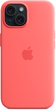 Панель Apple MagSafe Silicone Case для Apple iPhone 15 Guava (MT0V3) - зображення 5