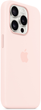 Etui Apple MagSafe Silicone Case do Apple iPhone 15 Pro Light Pink (MT1F3) - obraz 5