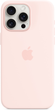 Etui Apple MagSafe Silicone Case do Apple iPhone 15 Pro Max Light Pink (MT1U3) - obraz 3