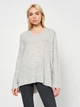 Пуловер женский H&M Divided 0842001 S Серый (7000000000495) - изображение 1