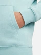 Толстовка на флисе, на молнии мужская Nike M Nsw Club Hoodie Fz Bb BV2645-309 M Голубая с принтом (196607347829) - изображение 4