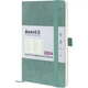 Щотижневик 2024 Axent Partner Soft Nuba 125х195 мм 96 аркушів сіро-лазурний (8517-24-48-A) - зображення 2