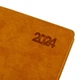 Щоденник Leo Planner А5 датувань 2024 Case гірчичний (252426) - зображення 5