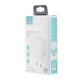 СЗУ USAMS CC172 T54 40W Dual Type-C Ports GaN Fast Charger (EU) White - изображение 2