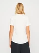 Футболка хлопковая женская Nike Club Tee DX7906-100 XL Белая с принтом (0196154000574) - изображение 2