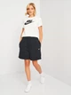 Футболка хлопковая женская Nike Club Tee DX7906-100 XL Белая с принтом (0196154000574) - изображение 3