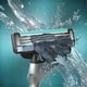 Подарунковий набір Станок для гоління чоловічий (бритва) Gillette Mach3 + 2 змінних леза + Гель для душу Old Spice 3-в-1 Whitewater 250 мл (8700216221047) - зображення 4