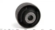 Сайлентблоки LEMFORDER 2658001 Opel CORSA, Meriva, Combo 0352320, 0352310, 13138151 - зображення 3