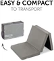 Складной матрас к кроватке Hauck Sleeper Grey (89092-9) - изображение 2