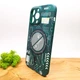 Люминесцентный чехол Berlia case with MagSafe для iPhone 14 Pro Max Green - изображение 2
