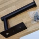 Держатель туалетной бумаги из алюминия (лофт) Jingwey J13 Aluminum (Черный) - изображение 9