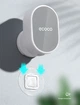 Пластиковый держатель лейки душа ECOCO E2127 (Белый с серым) - изображение 6