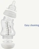 Бутылочка Difrax S-bottle Wide XL Антиколиковая с силиконовой соской и ручками Белая 310 мл (707XL) - изображение 6