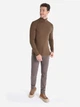 Гольф-водолазка мужская Colin's CL1049854BRW M Brown (8683197798794) - изображение 3