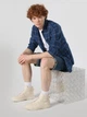 Рубашка хлопковая мужская Colin's CL1059754INV M Indigo (8683197577764) - изображение 4