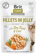 Влажный корм для котов с треской и фореллю в желе Brit Care Cat pouch 85 г - изображение 1