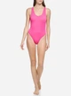 Купальник слитный женский Calvin Klein 256335519 L Розовый (1159789827) - изображение 4