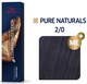 Farba do włosów Wella Professionals Koleston Perfect Me+ Pure Naturals 2/0 60 ml (8005610626055) - obraz 2