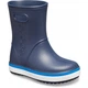 Резиновые сапоги детские Crocs Kids Crocband Rain Boot Navy / Bright Cobalt 1/31.5/20.5 см - изображение 2