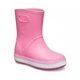 Гумові чоботи дитячі Crocs Kids Crocband Rain Boot Pink Lemonade / Lavender 10/27/17.5 см - зображення 2